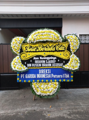 Papan Bunga Duka di Kampar
