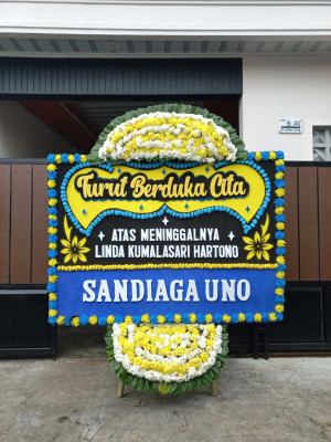 Papan Bunga Duka di Kampar